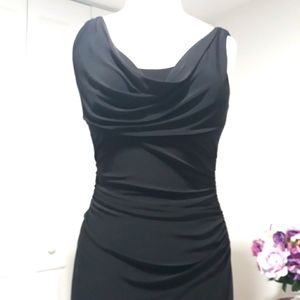 Lauren Ralph Lauren Black Midi Dress